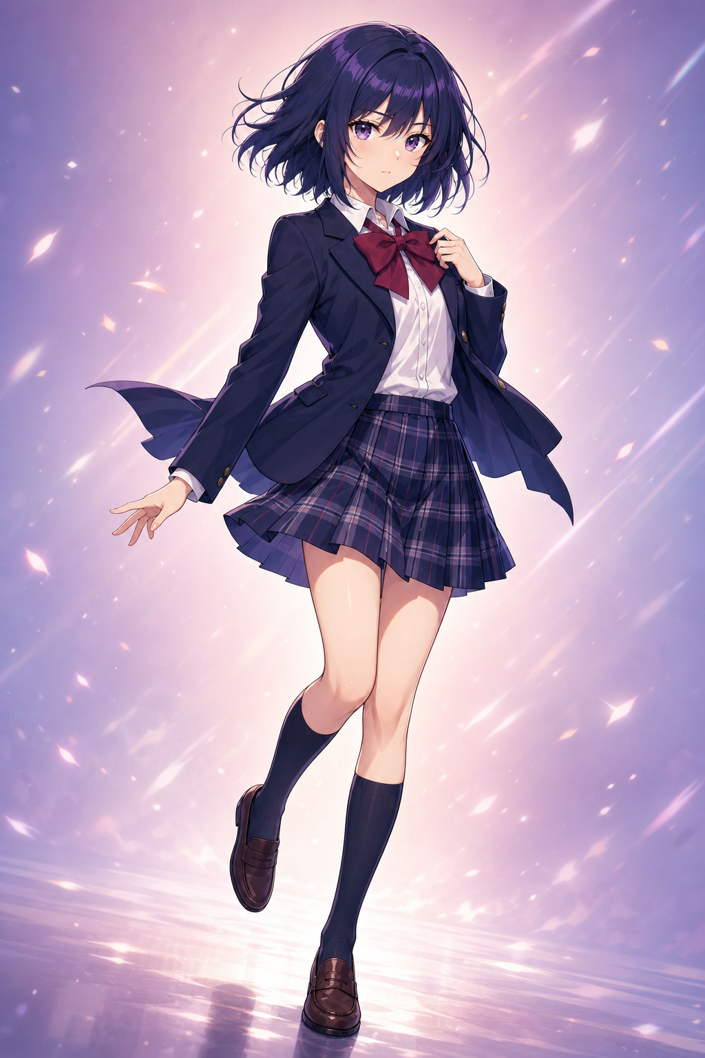 Original full-body anime character illustration